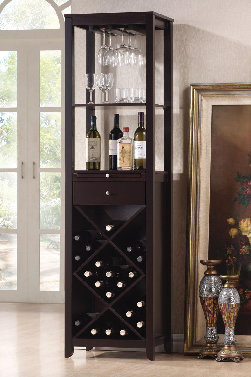 Armario para vinos Casey Wenge