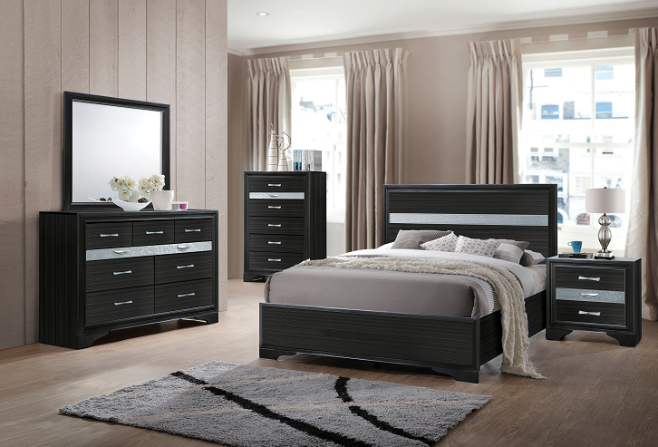 Cama matrimonial Naima Black