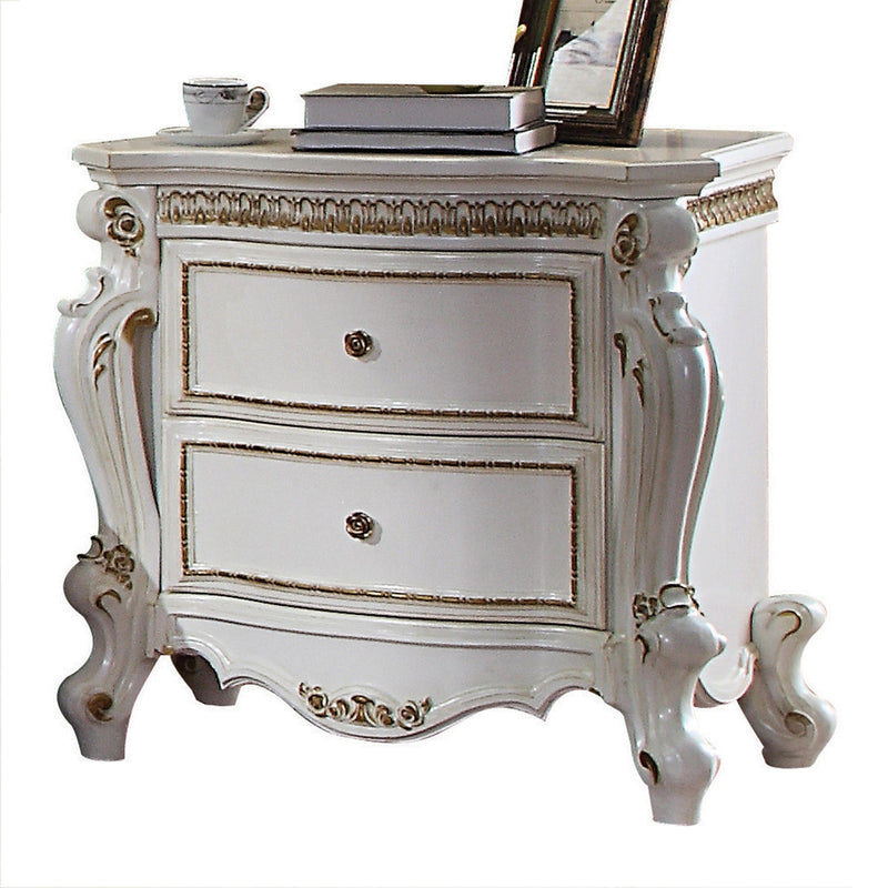 Mesita de Noche Picardy Antique Pearl