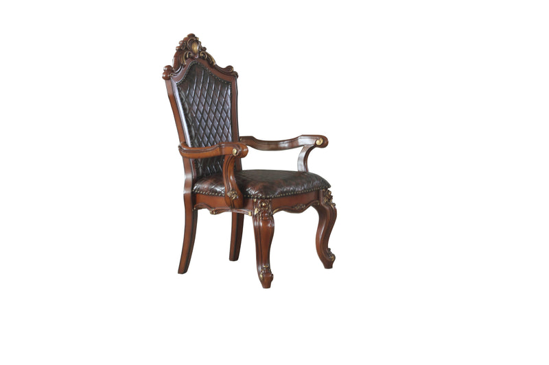Sillón Picardy de Roble Cerezo y PU