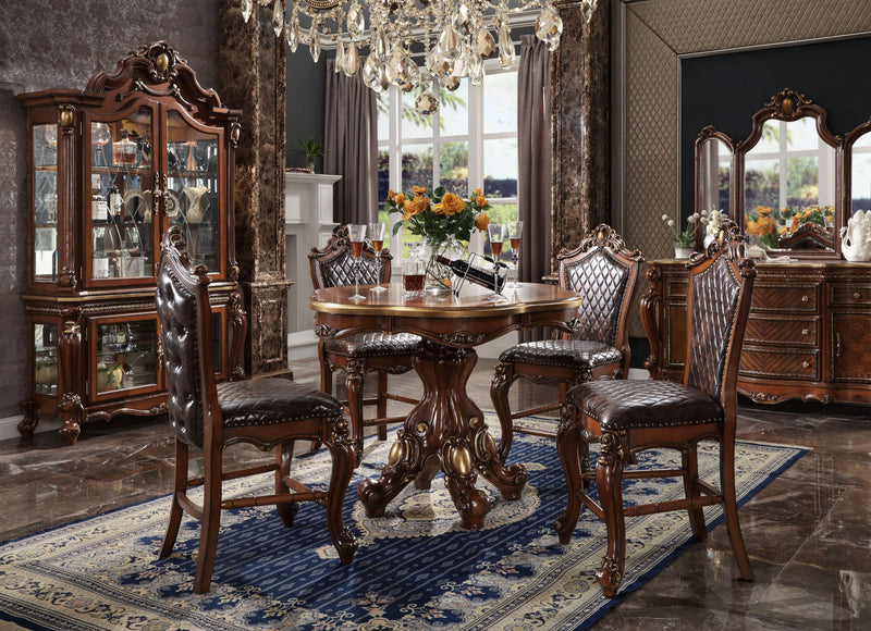 Mesa Altura de Encimera Picardy Cherry Oak