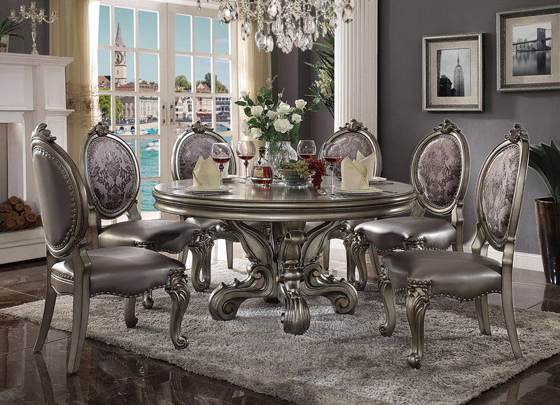 Mesa de Comedor Versailles Antique Platinum