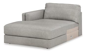 Seccional Amiata con chaise longue
