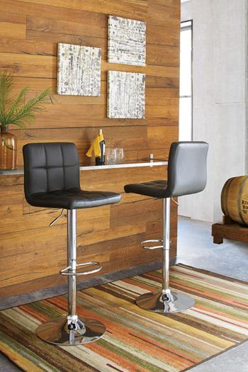 Taburete de bar Bellatier de altura regulable