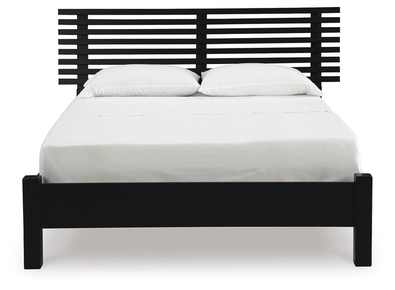 Danziar Queen Slat Bed