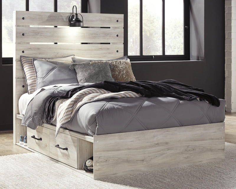 Cama juvenil Cambeck con 2 cajones de almacenamiento