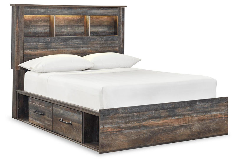 Cama juvenil Drystan con 2 cajones de almacenamiento