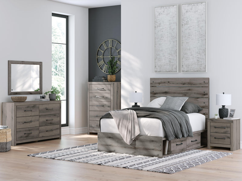 Cama Graystorm con almacenamiento