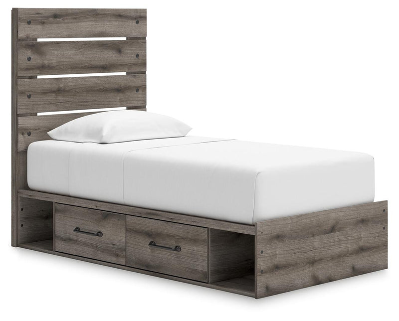 Cama Graystorm con almacenamiento
