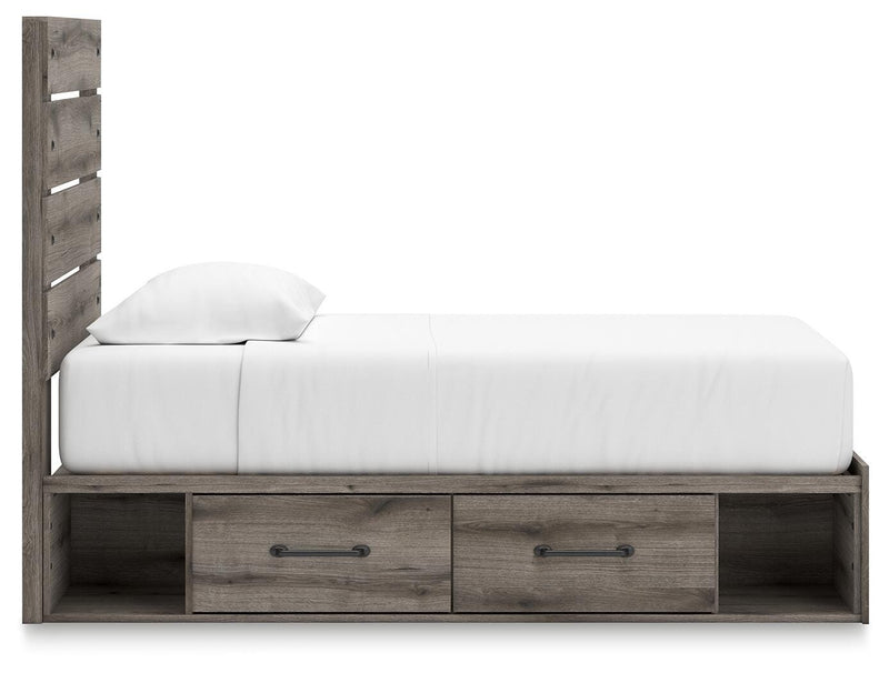 Cama Graystorm con almacenamiento