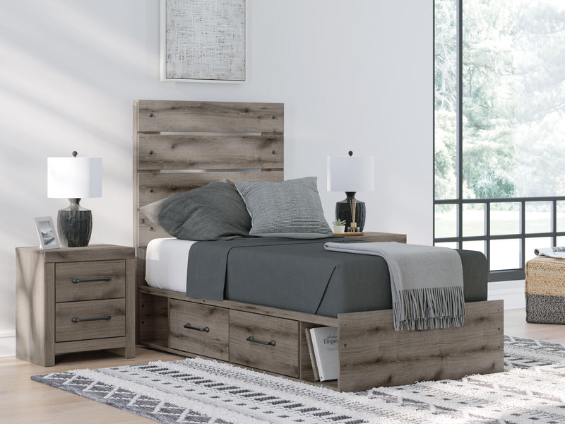 Cama Graystorm con almacenamiento