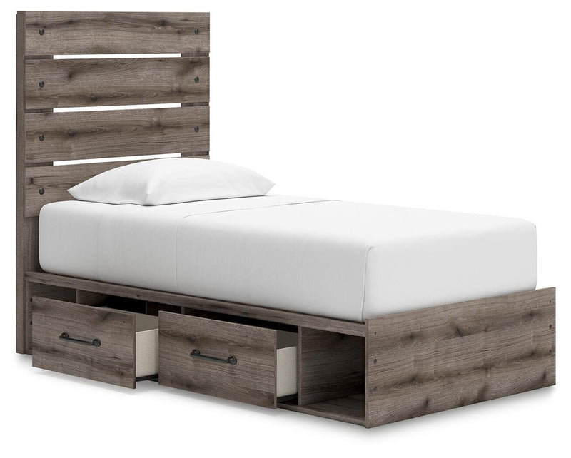 Cama Graystorm con almacenamiento