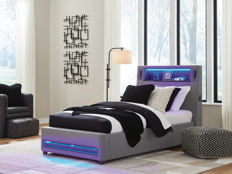 Cama tapizada Verishaw