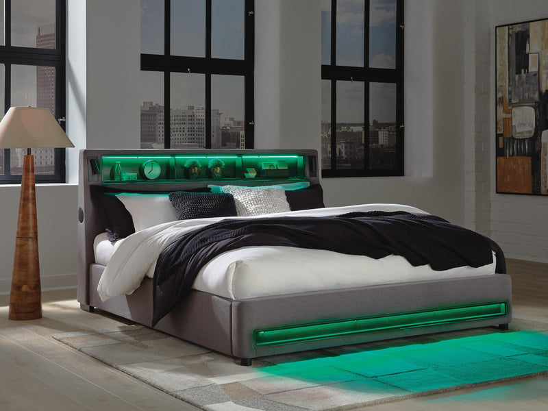 Cama tapizada Verishaw