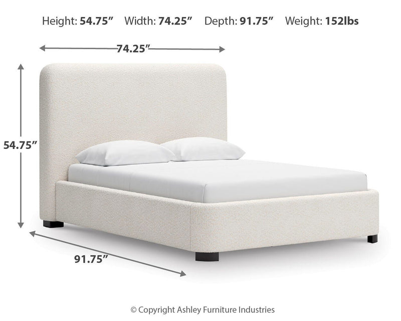 Cama tapizada Brintstreet