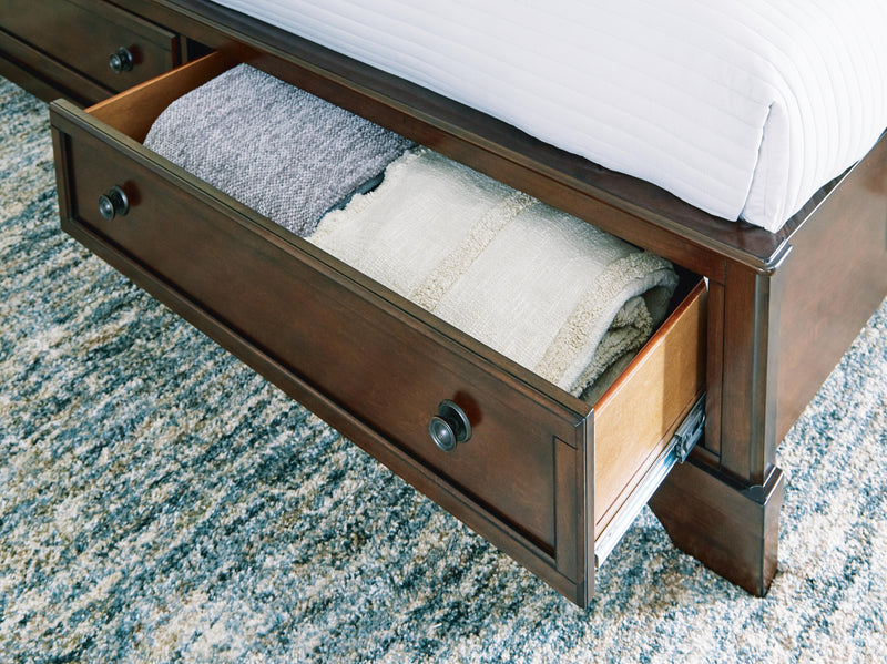 Cama con almacenaje Trellington Sleigh