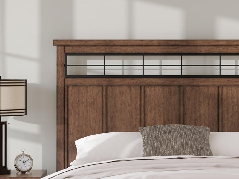 Cama con almacenaje en panel Taffenbrook