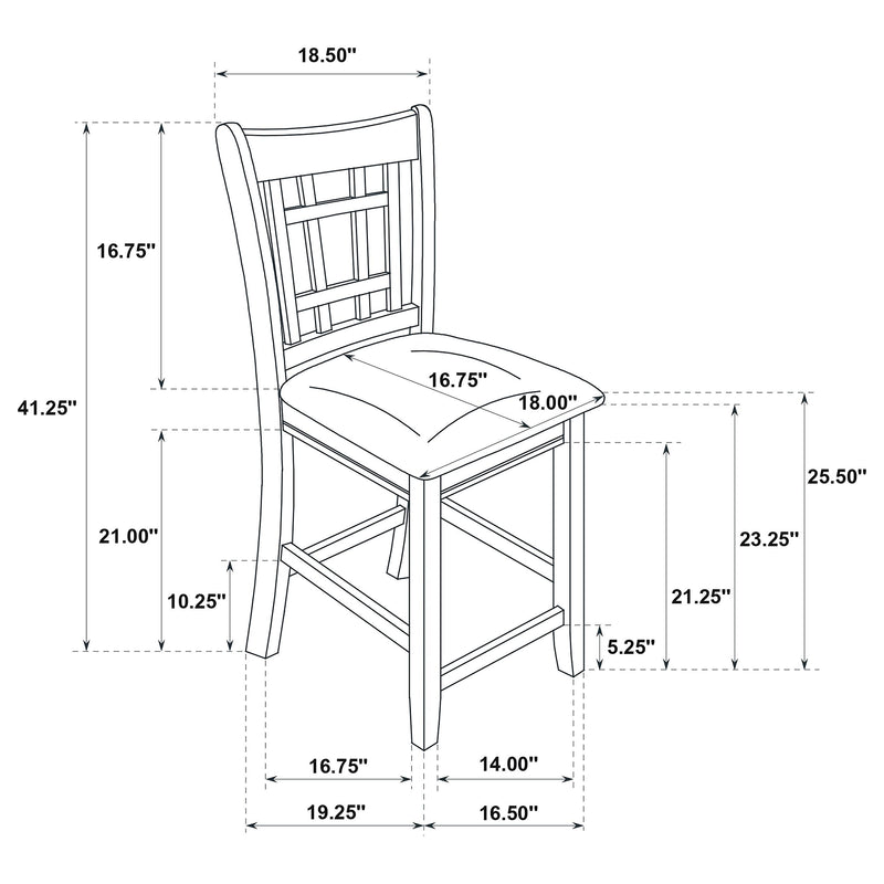 Silla de mostrador Lavon