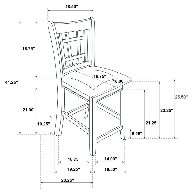 Silla de mostrador Lavon