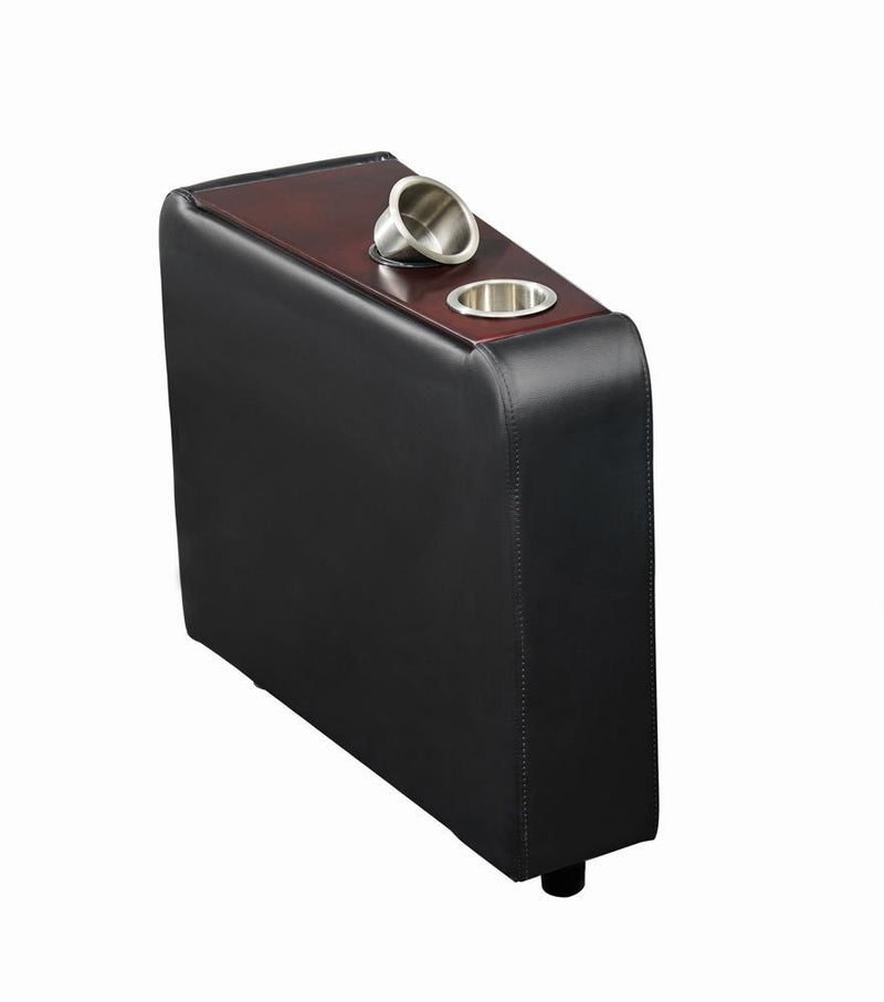 Consola negra Toohey Home Theater