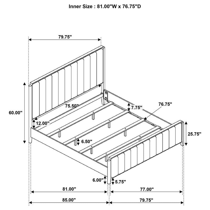 Cama de panel Brookmead