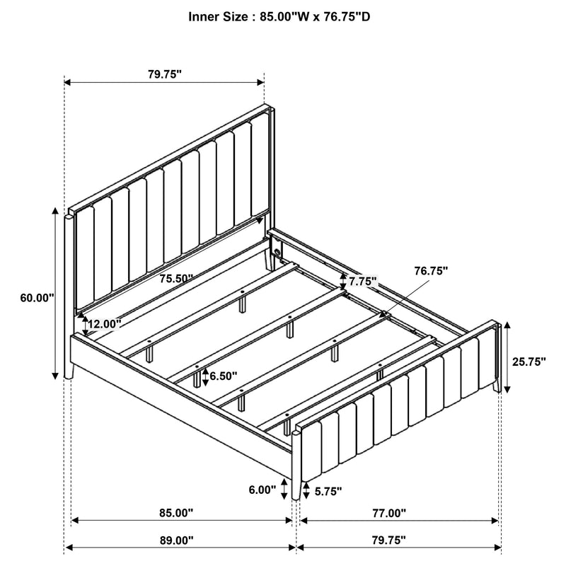 Cama de panel Brookmead