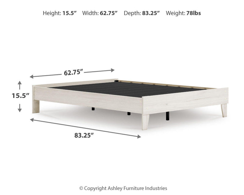 Socalle Bed and Mattress Set
