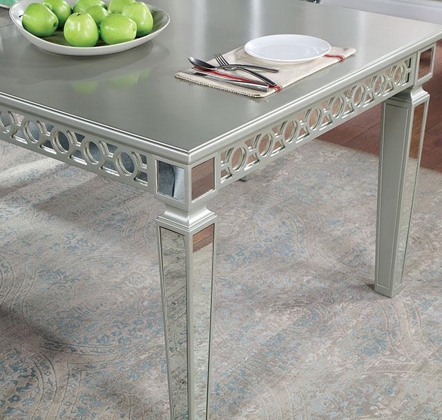 Juego de mesa de comedor Adalia de 7 piezas