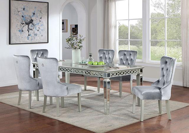 Juego de mesa de comedor Adalia de 7 piezas