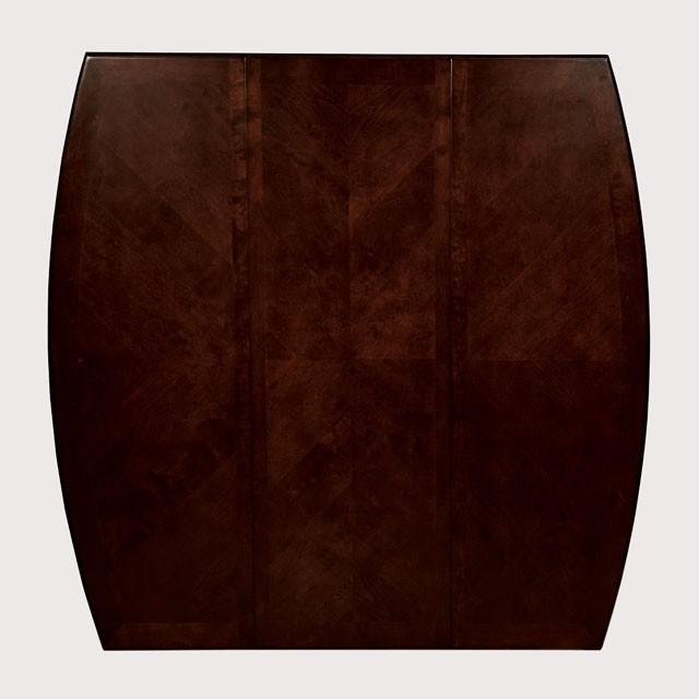 Mesa a altura de mostrador WOODSIDE II cerezo oscuro/espresso con extensión de 45 cm