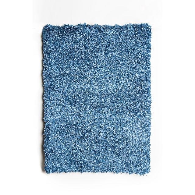 Alfombra de área Annmarie Blue de 5' X 8'