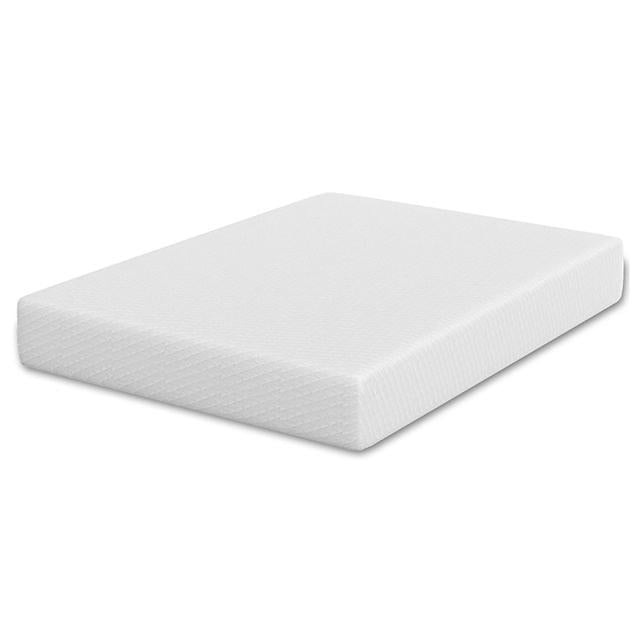 Colchón de espuma viscoelástica Artemisia de 10" color blanco