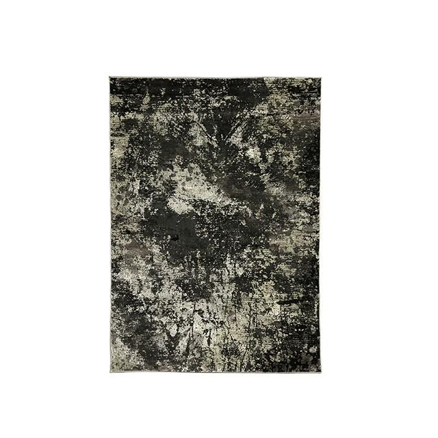 Alfombra de área Develi Charcoal de 2,4 m x 3 m