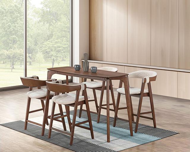 Juego de mesa de altura de mostrador de 5 piezas Ebikon