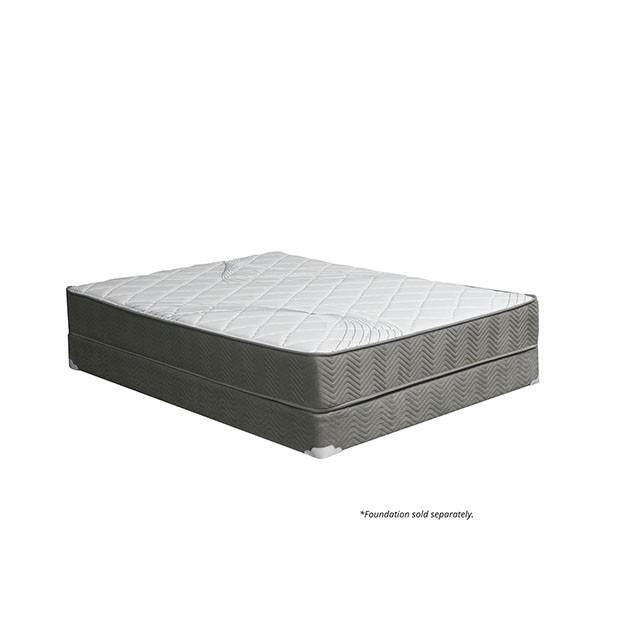 EDREA Blanco/Gris 10" Tight Top Pocket Coil, Queen