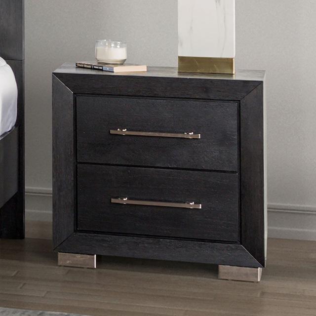 Mesa de noche Ashbourne con USB