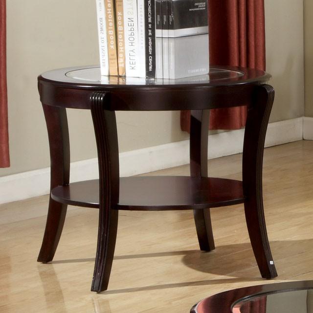 Mesa auxiliar FINLEY Espresso