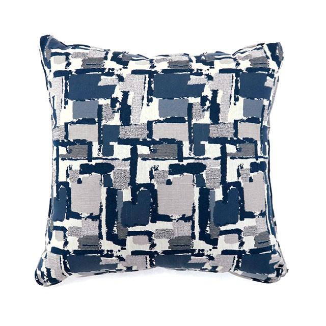 Almohada Concrit Azul de 18" X 18", Azul (2/CTN)