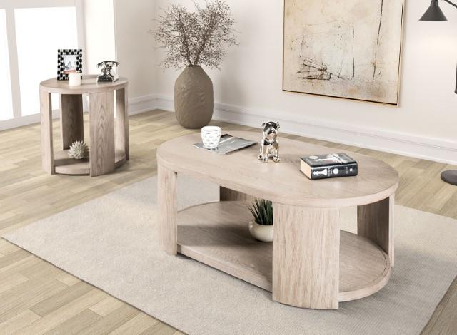 Mesa de centro ovalada Conisbrough