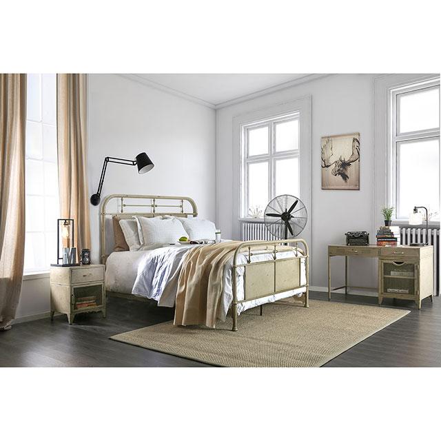 Haldus Cal.King، E.King، & Twin Bed أبيض، عاجي، وأحمر