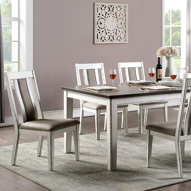 Juego de mesa de comedor Halsey de 7 piezas