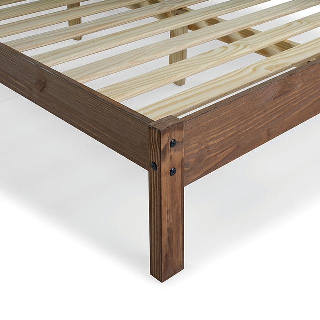 Cama Creswell de tamaño matrimonial e individual