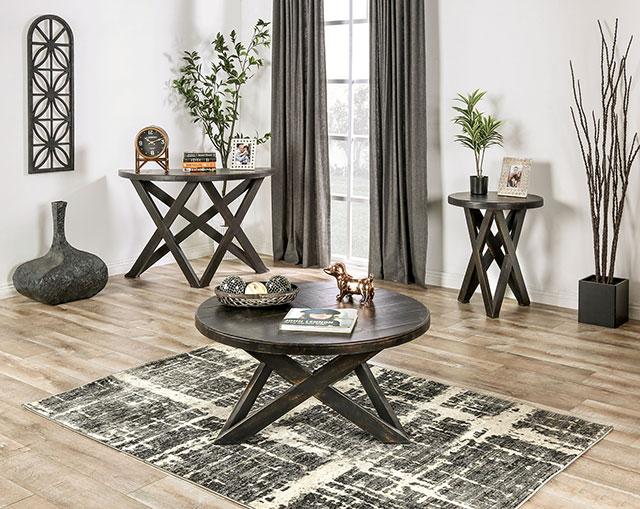 Mesa auxiliar de sofá Culver
