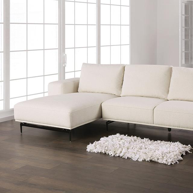 Seccional Baerum, Chaise izquierda y derecha beige y gris