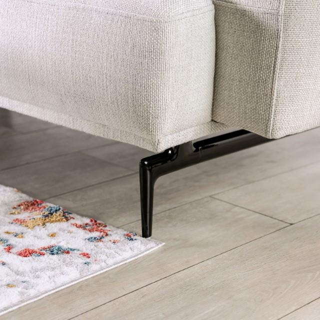 Seccional Baerum, Chaise izquierda y derecha beige y gris