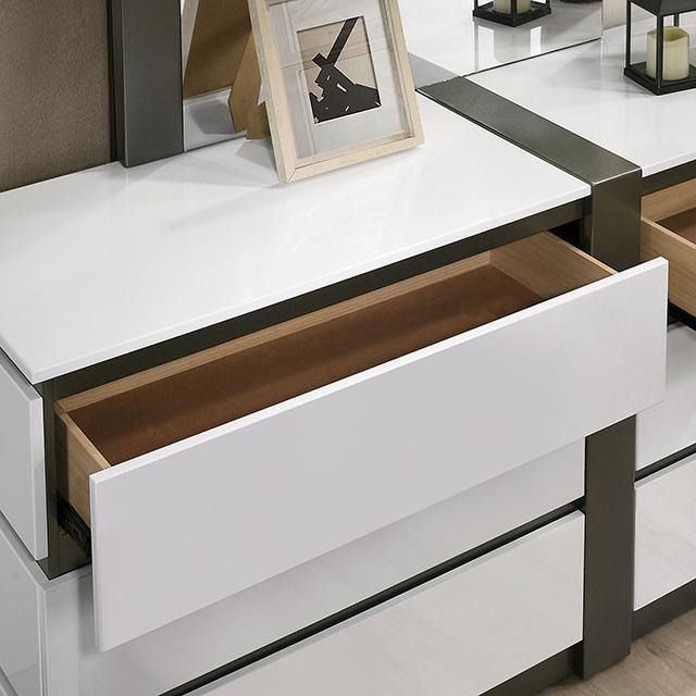 BIRSFELDEN Cómoda, Blanco