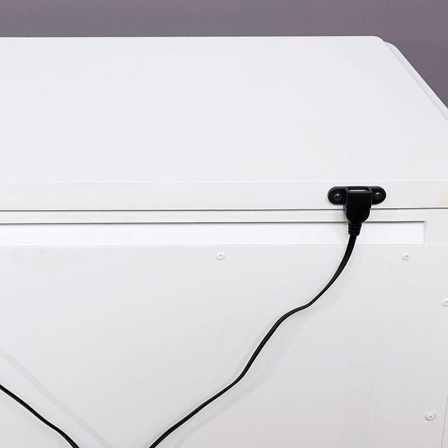 طاولة السرير BELVA مع منفذ USB