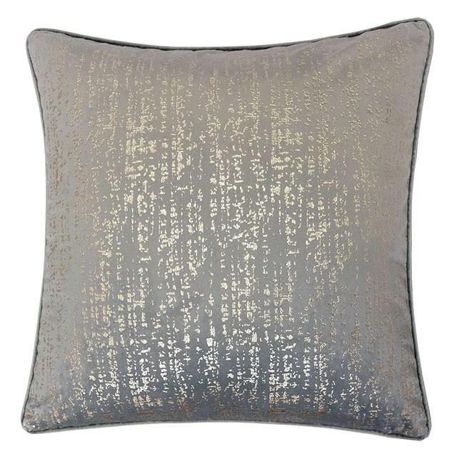 Almohada Belle Beige de 20" X 20", Beige, Multicolor, Morado, Rojo