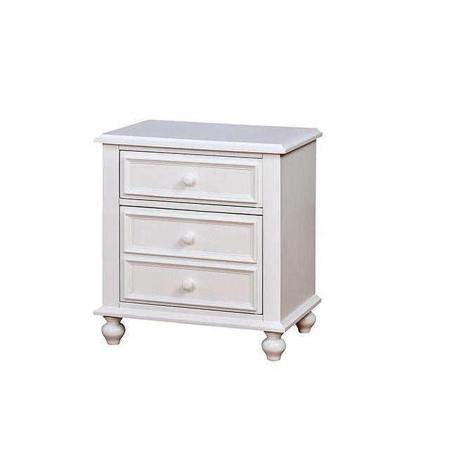 Mesa de Noche Blanca OLIVIA