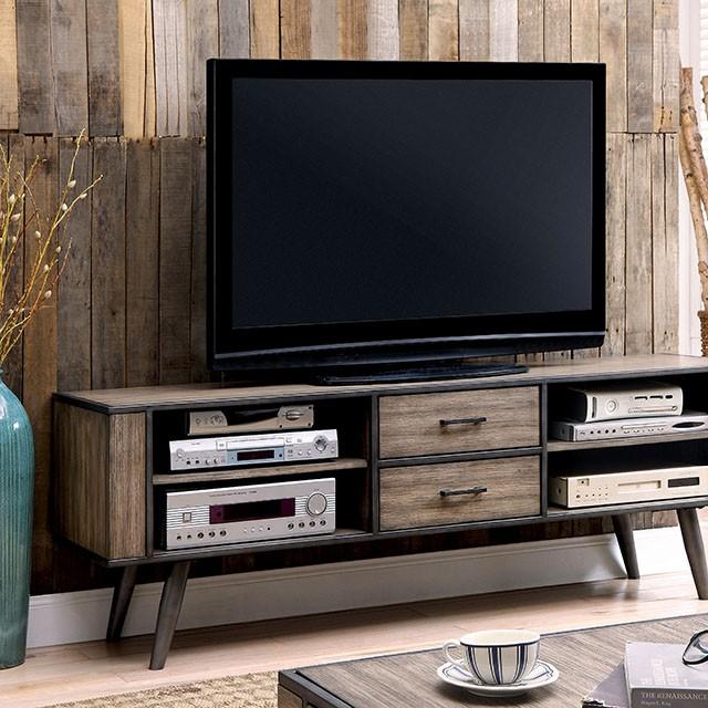 Mueble para TV Vilhelm II Gray de 72"